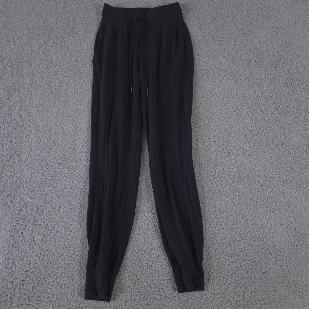 Lululemon Ready to Rulu High-Rise Jogger Womens 0 Black Yoga Athleisure Gym